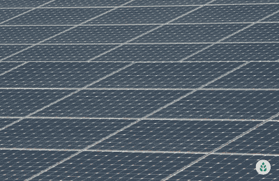 close-up of solar panel details